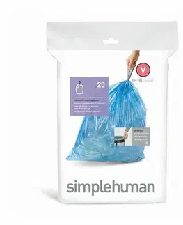 Odpadkové koše Simplehuman Sáčky do odpadkového koše V 16-18 l, 20 ks