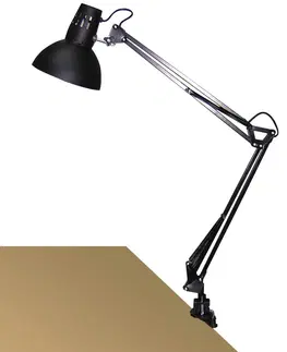 Stolní lampy do kanceláře Rabalux stolní lampa Arno E27 1x MAX 60W černá 4215