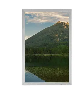 Příroda Plakát jezero u hor
