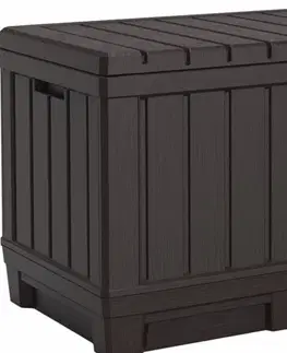 Úložné boxy KETER Úložný box KENTGROVE | hnědá 350L