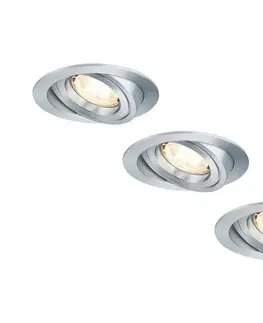 LED osvětlení Paulmann Paulmann 92623- SADA 3xLED Koupelnové podhledové svítidlo PREMIUM 3xGU10/4W/230V 