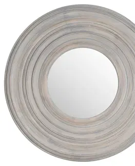 Luxusní a designová zrcadla Estila Jedinečné kulaté vyřezávané zrcadlo 60cm