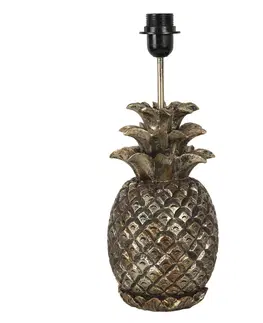 Lampy Stolní lampa bez stínidla v designu ananasu - 25*25*54 cm Clayre & Eef 6LMP651