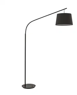 Moderní stojací lampy Ideal Lux DADDY PT1 NERO - 110363