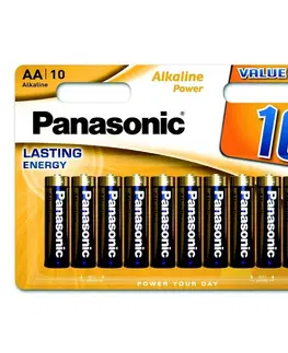 Elektronika Panasonic Sada alkalických baterií LR6APB/10BW, 10 ks