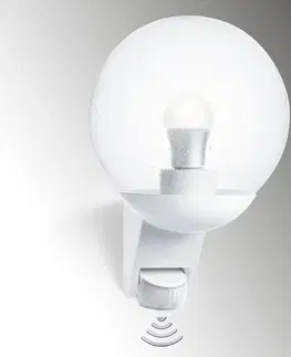 Venkovní nástěnná svítidla s čidlem pohybu STEINEL STEINEL L 585 S senzorové nástěnné světlo, bílé