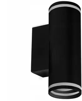 Svítidla  Nástěnné bodové svítidlo PARIS 2xGU10/10W/230V IP20 černá 