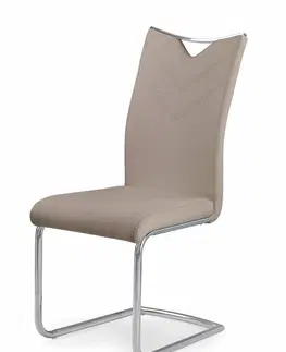 Židle HALMAR Jídelní židle Norby cappuccino
