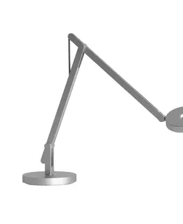 Stolní lampy kancelářské Rotaliana Rotaliana String Mini DTW stolní stříbro, stříbro