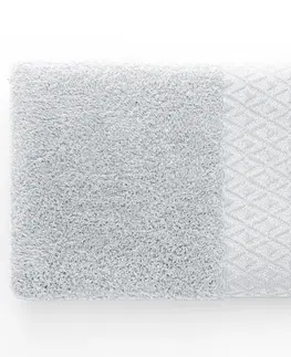Ručníky Bavlněný ručník DecoKing Andrea šedý, velikost 70x140