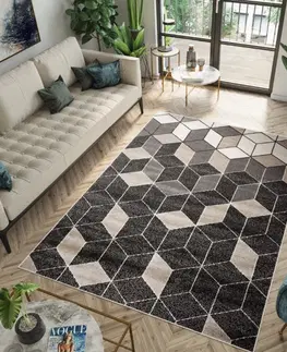 Moderní koberce Moderní koberec Fiesta s geometrickým vzorem Šířka: 80 cm | Délka: 150 cm