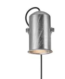 Industriální bodová svítidla NORDLUX Porter nástěnné svítidlo galvanizovaná ocel 2213051031