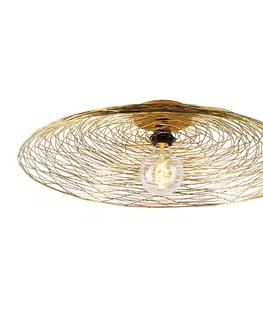 Stropni svitidla Orientální stropní lampa zlatá 60 cm - Glan