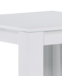 Jídelní stoly Jídelní stůl PLEIOSPILOS 80x80 cm, bílý