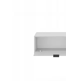 TV stolky Vivaldi Závěsný/stojací TV stolek COMFY 150 cm bílý
