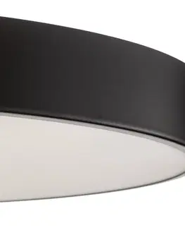 Stropní svítidla s čidlem pohybu TEMAR LIGHTING Stropní světlo Cleo 800, senzor, Ø 78cm černá