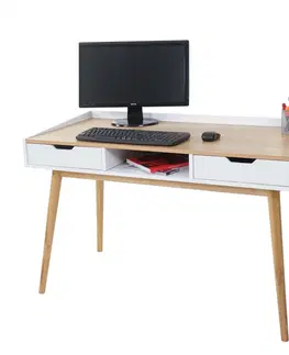 Pracovní stoly Psací stůl s úložným prostorem