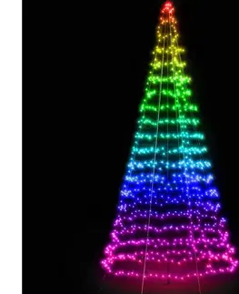 Vánoční dekorace Twinkly Twinkly TWP300SPP-BEU- LED RGBW Venkovní vánoční stromeček 300xLED 2m IP44 Wi-Fi 