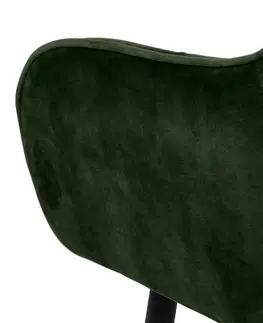 Stoličky Actona Lavice Brooke tmavě zelená