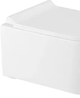 Kompletní WC sady Závěsná WC mísa Mexen Elis II s prkénkem bílá