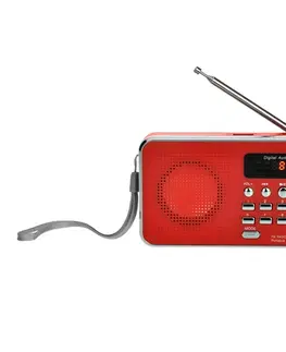Elektronika Bravo Rádio Sam B-6039 - Červená