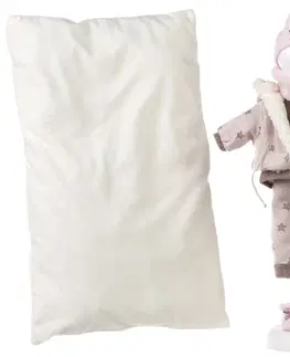 Hračky panenky LLORENS - M738-82 obleček pro panenku miminko NEW BORN velikosti 40-42 cm