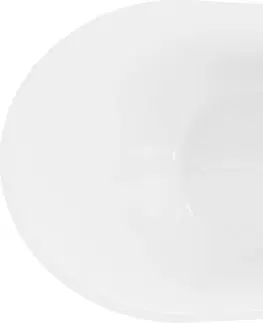 Sifony k pračkám MEXEN Celia vana volně stojící 170x75 cm, bílá, sifon chrom 52331707500