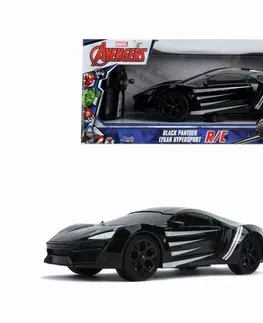 Hračky - RC modely JADA - Marvel RC Black Panther Lykan 1:16