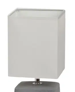 Lampy na noční stolek Rabalux stolní lampa Orlando E14 1x MAX 40W šedá 4458