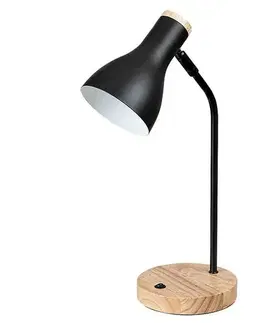 Lampičky Rabalux 74002 stolní lampa Ferb, černá