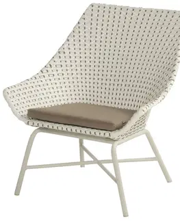 Zahradní židle a křesla Delphine Moccacino zahradní lounge křeslo