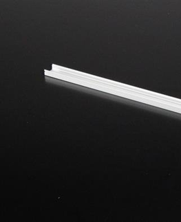 Profily Light Impressions Reprofil U-profil plochý AU-01-10 stříbrná mat elox 4000 mm 970029
