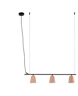 Moderní závěsná svítidla FARO STUDIO Lineal lineární závěsné svítidlo, růžová