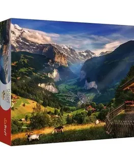 Puzzle Trefl Puzzle Premium Plus Photo Odyssey: Údolí Lauterbrunnen, 1000 dílků