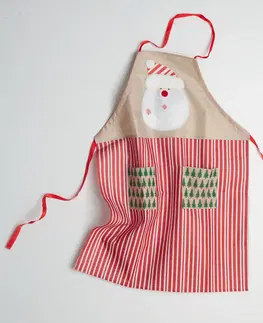 Kuchyňský textil Kuchyňská zástěra "Santa Claus"