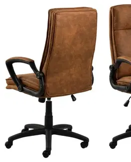 Kancelářské židle Actona Kancelářské křeslo Brad camel hnědé