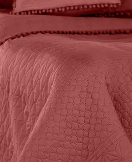 Přehozy Přehoz na postel AmeliaHome Meadore růžový, velikost 170x210