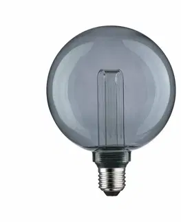 LED žárovky PAULMANN Inner Glow Edition LED Globe Arc E27 230V 3,5W 1800K kouřové sklo