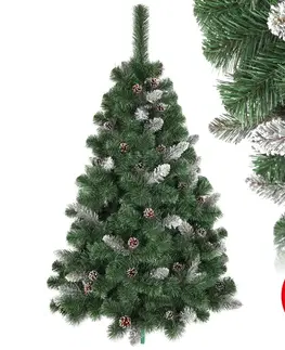 Vánoční dekorace  Vánoční stromek SNOW 180 cm borovice 