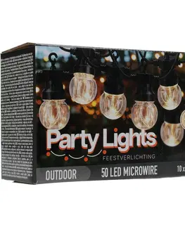 Zahradní lampy Venkovní party LED řetěz Bulbs, 10 žárovek