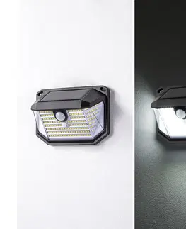 Svítidla Brilagi Brilagi - LED Solární nástěnné svítidlo se senzorem WALLIE LED/0,85W/3,7V IP65 