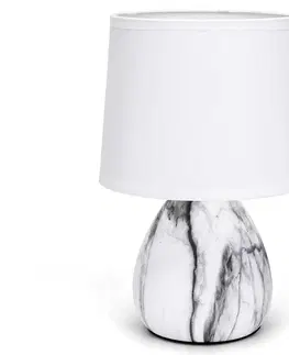 Lampy  B.V.  - Stolní lampa 1xE14/40W/230V bílá 