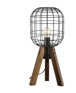 Industriální stolní lampy ACA Lighting Vintage stolní svítidlo OD90981T