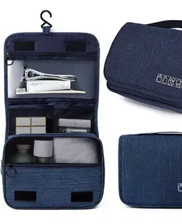 Koupelnové doplňky TZB Cestovní kosmetická taška ARDA tmavě modrá