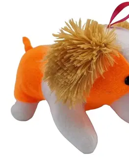 Hračky WIKY - Oražnový pes plyšový 21cm