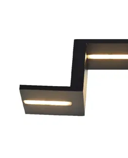 Designová nástěnná svítidla ACA Lighting Wall&Ceiling LED nástěnné svítidlo L36294BK