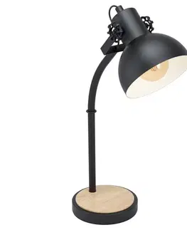 Lampy Eglo Eglo 43165 - Stolní lampa LUBENHAM 1xE27/28W/230V 