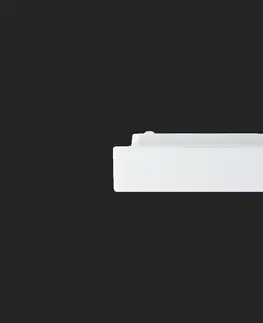 Klasická nástěnná svítidla OSMONT 59106 LIBRA 1 stropní/nástěnné skleněné svítidlo bílá IP44 3000 K 19W LED HF