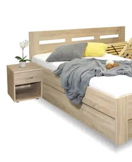 s úložným prostorem Manželská postel s úložným prostorem  Pegas 160x210