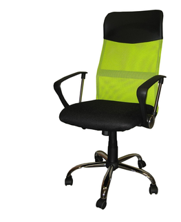Kancelářské židle Kancelářské křeslo THORENS, zelená barva